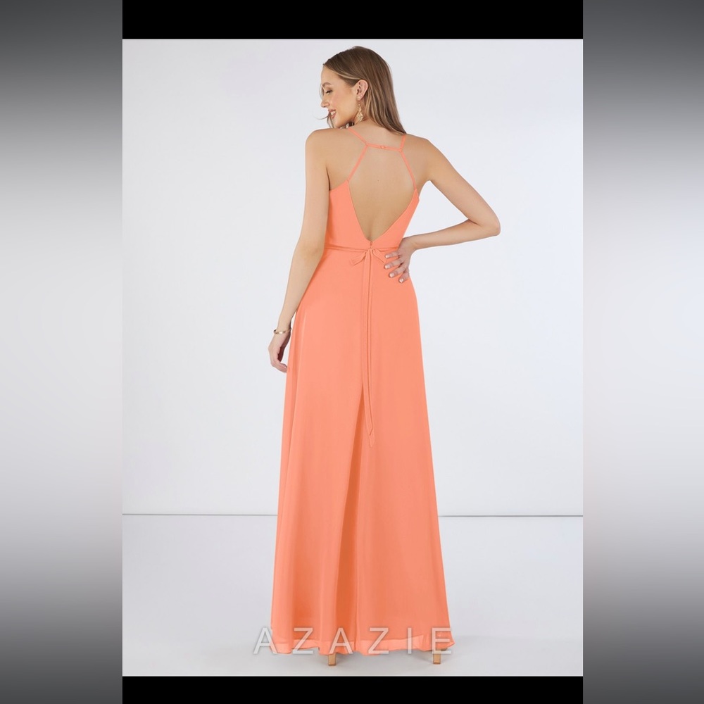 Azazie Mandy Dress - Sunset - Size 4